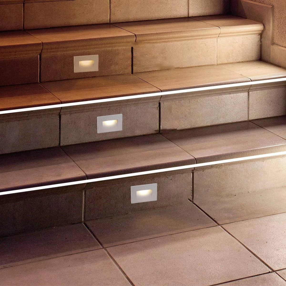 Wireless stair lighting

