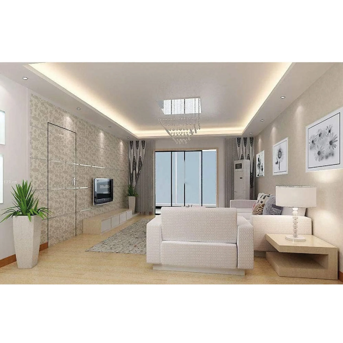 شريط ليد الترالايت 10 واط 5 متر 24 فولت (FPC-COB-512L)