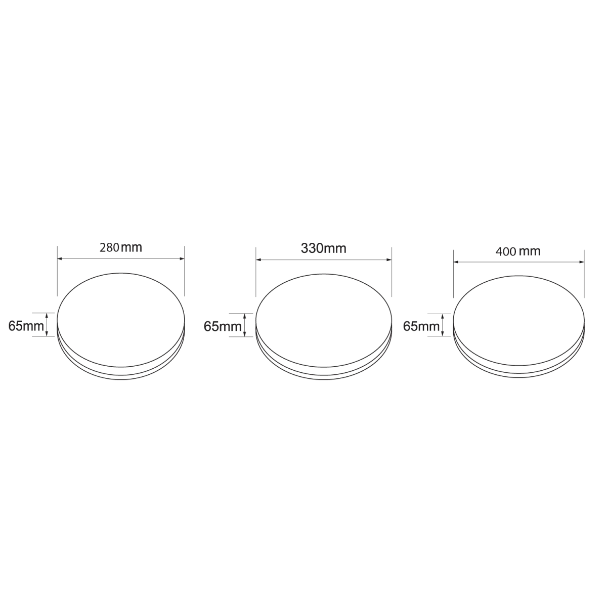 إنارة سقفية غاطسة للاستخدام الخارجي الترالايت IP66(CL All)
