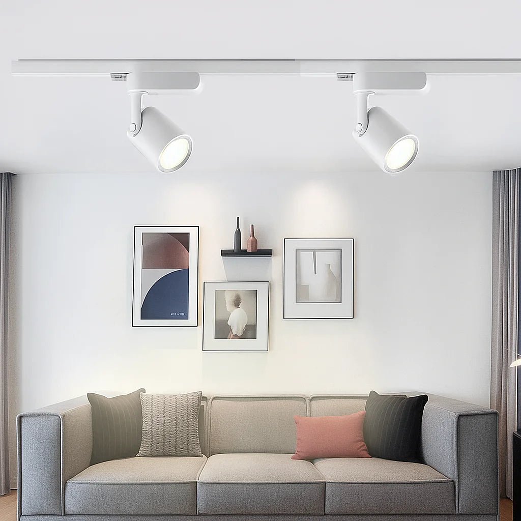 كشاف تراك لايت ليد داخلي 27 واط – قابل للتوجيه 360° – لون أبيض (MHT8148)