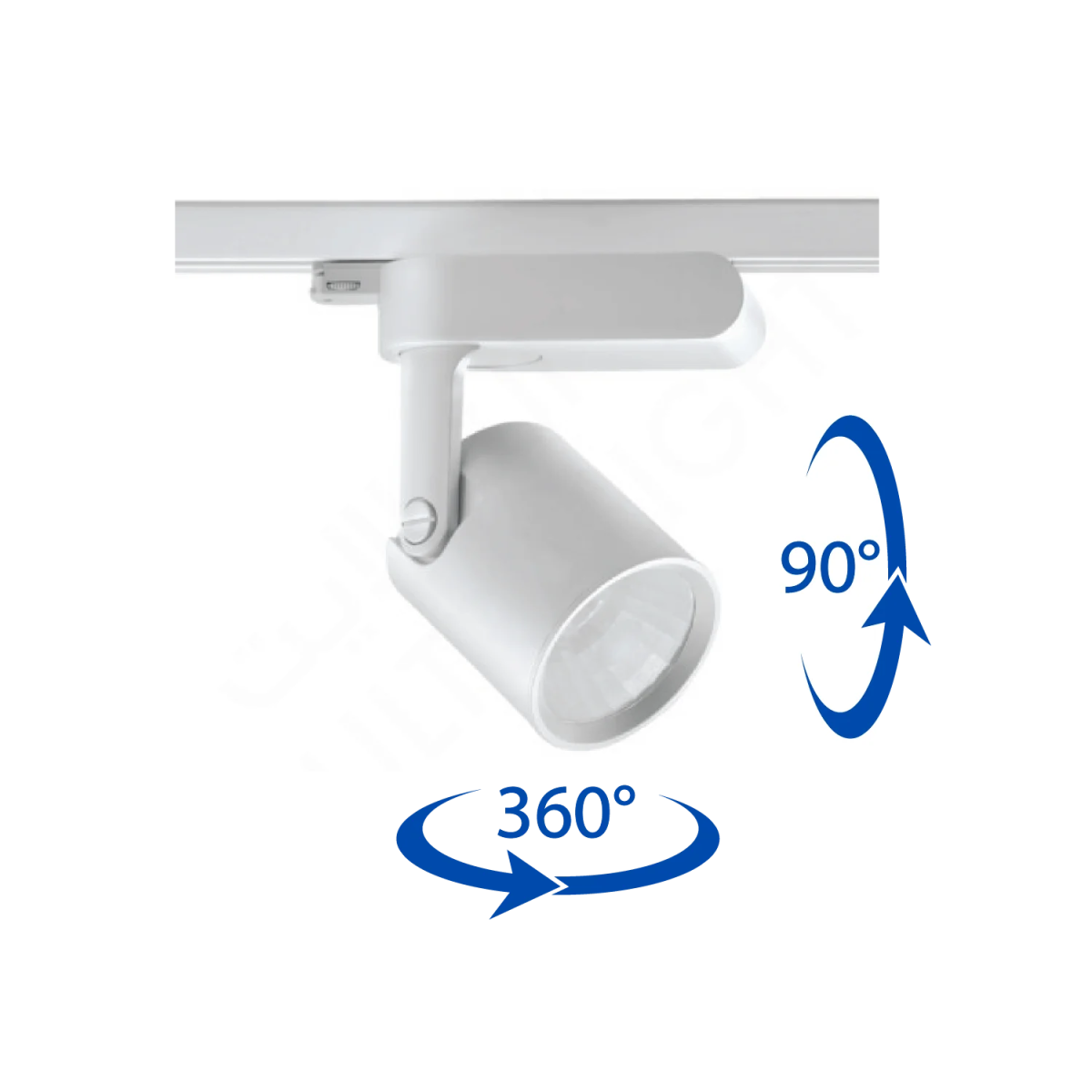 Ultralight LED Track Light 27W Adjustable 360° Indoor Spotlight (MHT8148)