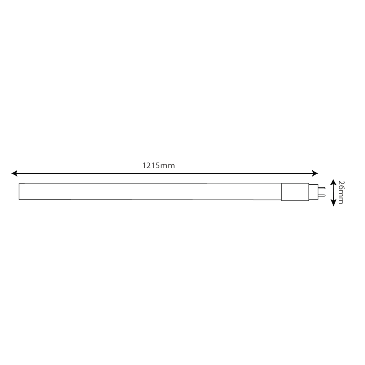 Ultralight LED Tube Bulb - 5 Years Warranty (WL-TL120)