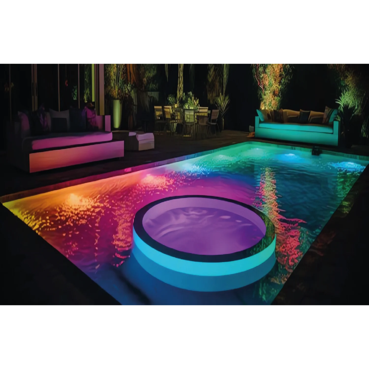 إضاءة كشاف ليد تحت الماء الترالايت (WL-SW125)