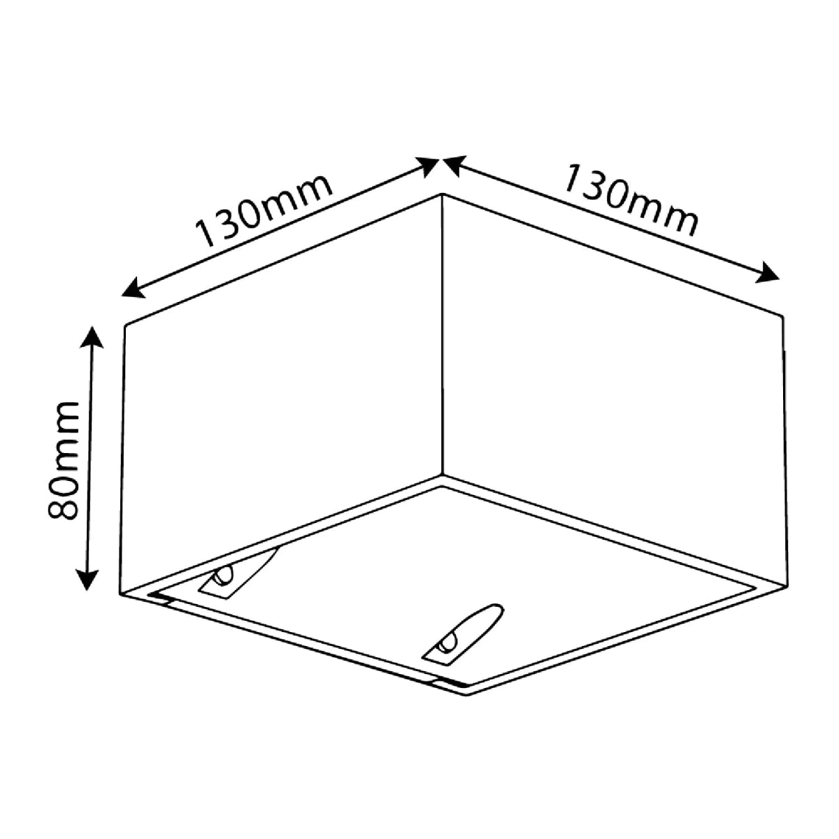Ultralight LED Up and Down Wall Light (1048G03)