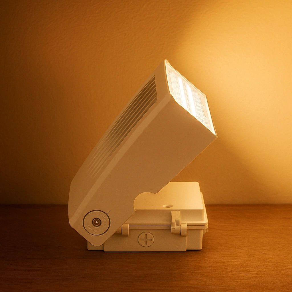 It features a 0°–90° adjustable joint , IP65 protection ,  Long lifespan up to 50,000 hours with a 5-year warranty.