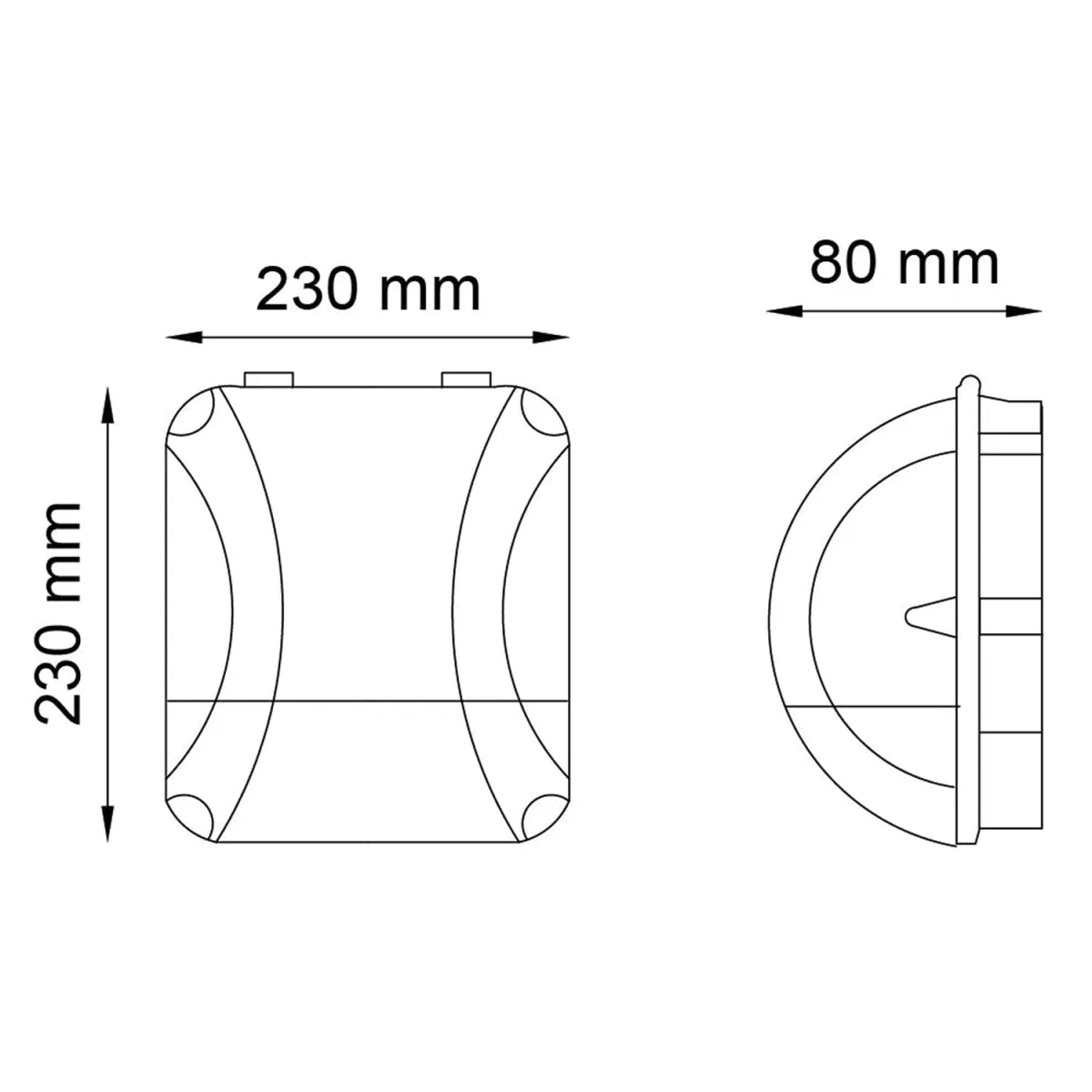 Ultralight LED Wall pack light (0017)