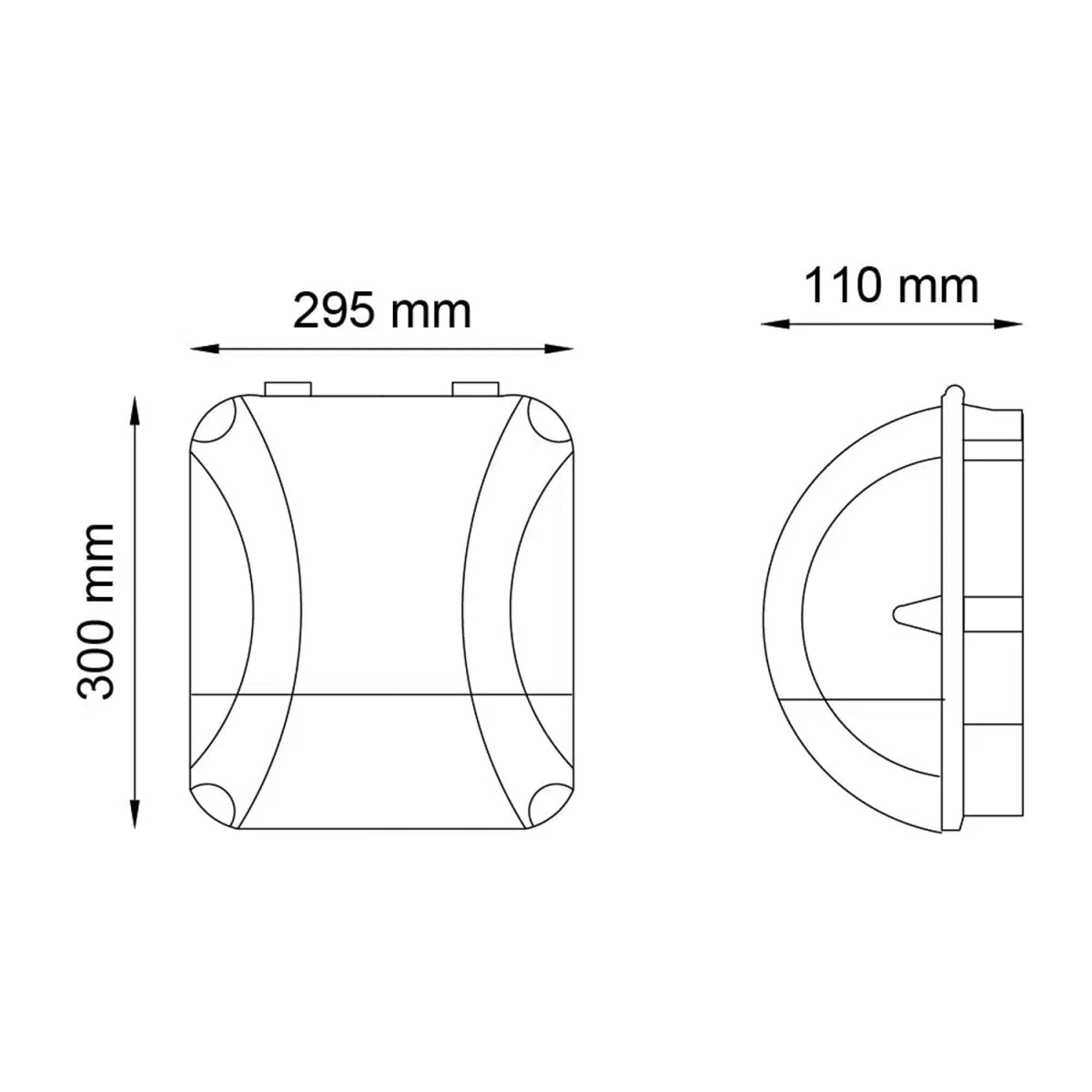 Ultralight LED Wall pack light (0017)
