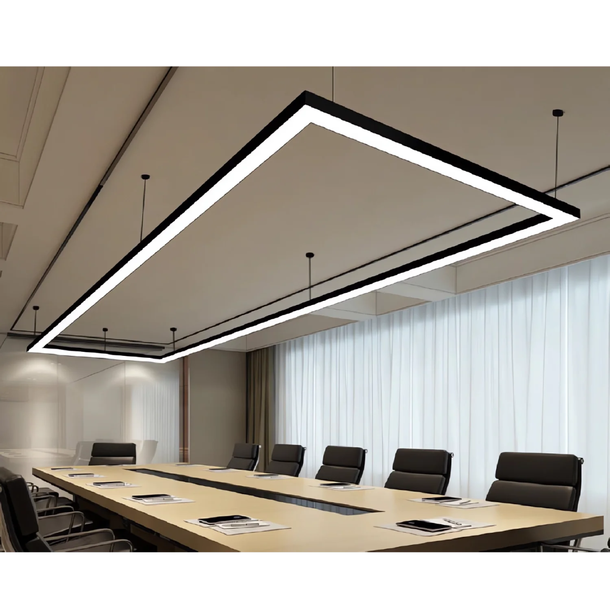 Ultralight Linear Pendant Light With Connectors - Modern Lighting (UTL-LMA1)