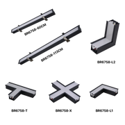 Buy Ultralight Linear Recursed Light With connectors - Modern Design - OSRAM LEDs (BR6758) - Best  from Ultralight