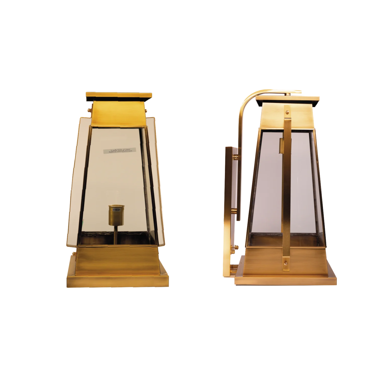 إنارة خارجية نحاسية فاخرة للحدائق والواجهات IP44 (3095)