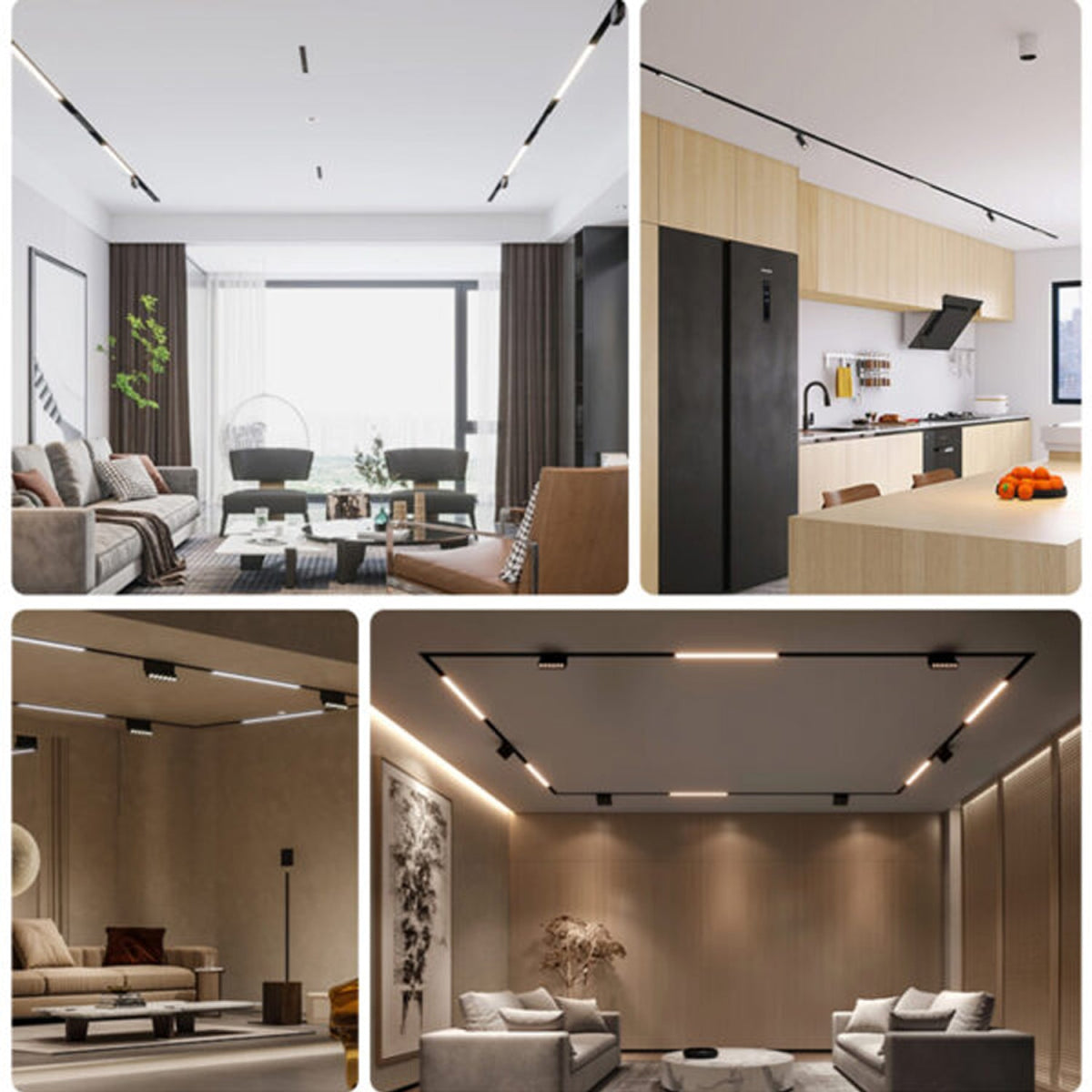 الترالايت مجموعة إنارة سكة مغناطيسية 20مم (MG-Family)