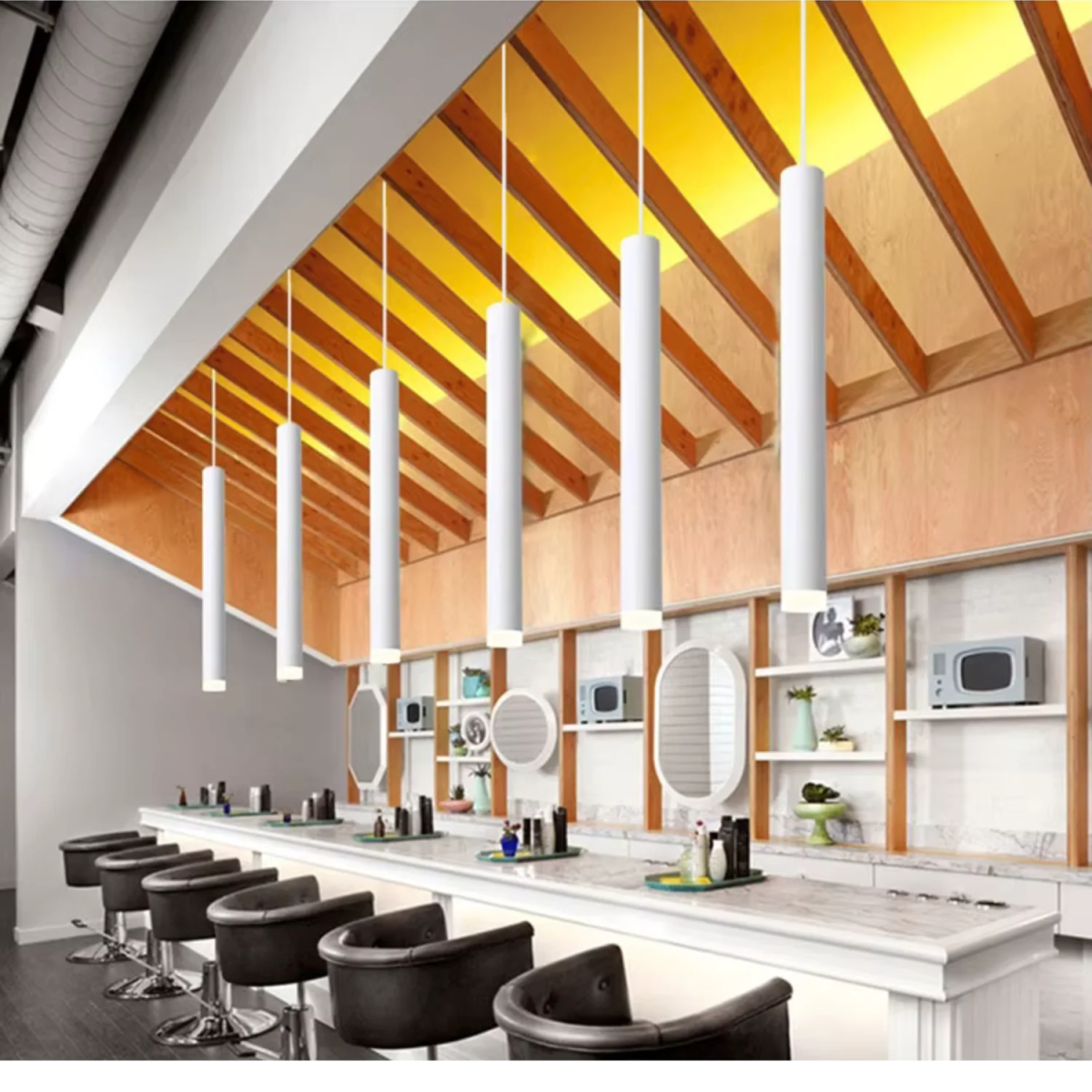 Ultralight Modern Pendant Light - GU10 Ceiling Fixture (ZH-H3033)