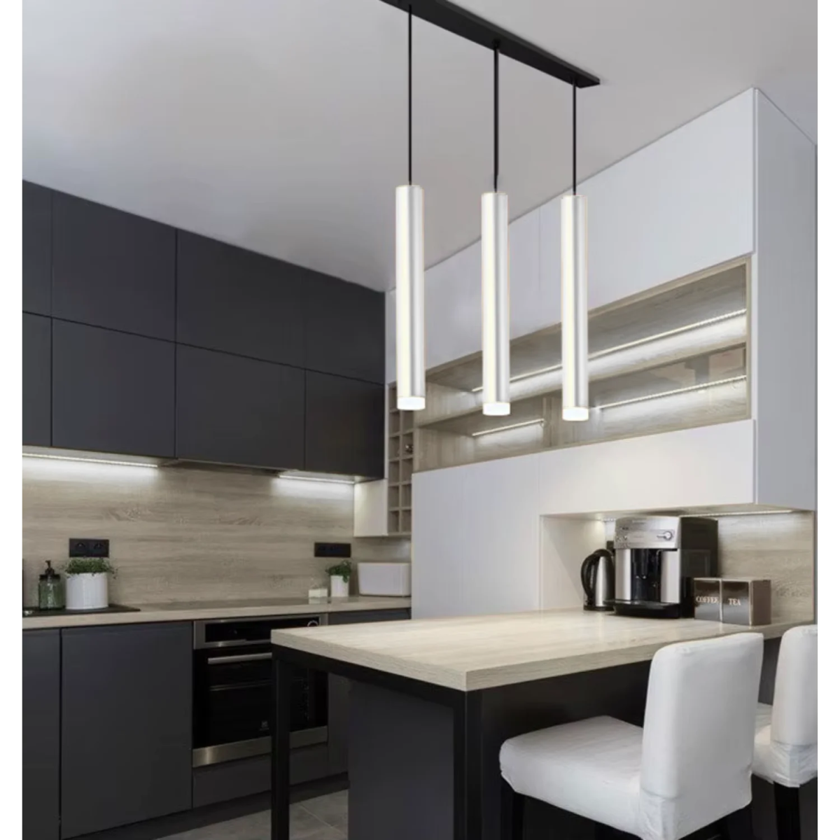 Ultralight Modern Pendant Light - GU10 Ceiling Fixture (ZH-H3033)