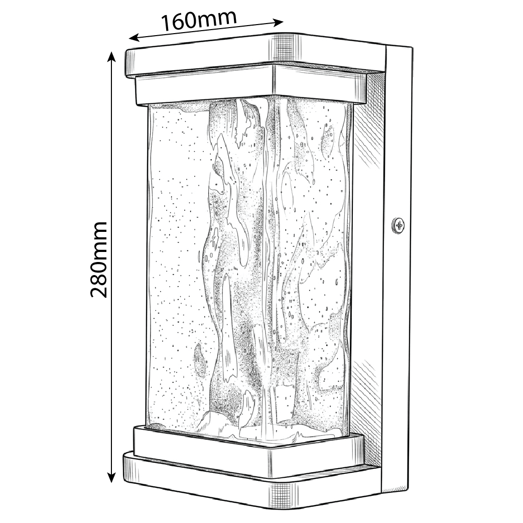 Ultralight Modern Wall Light 16W IP54 (ULT-1003)