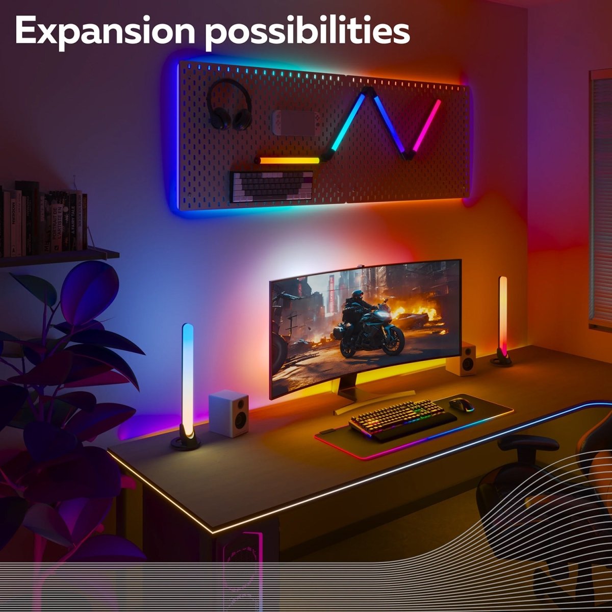 شريط إضاءة ليد ملون بطول 5 أمتار 24V IP65 (SN-FX-SI-2835)