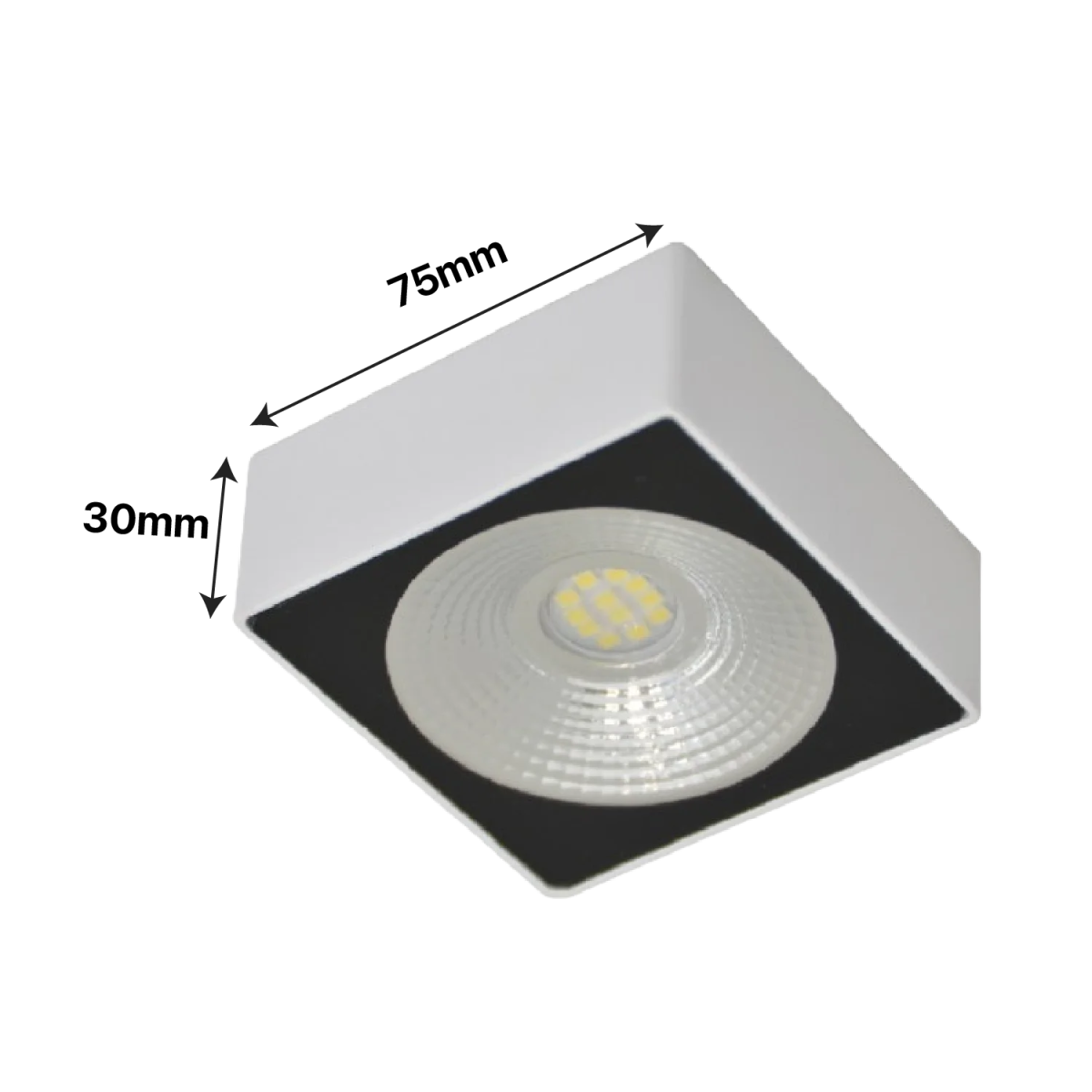 إنارة غاطسة خارجية مربعة 8 واط الترالايت IP54 - تصميم أنيق (BR2274-SQ)