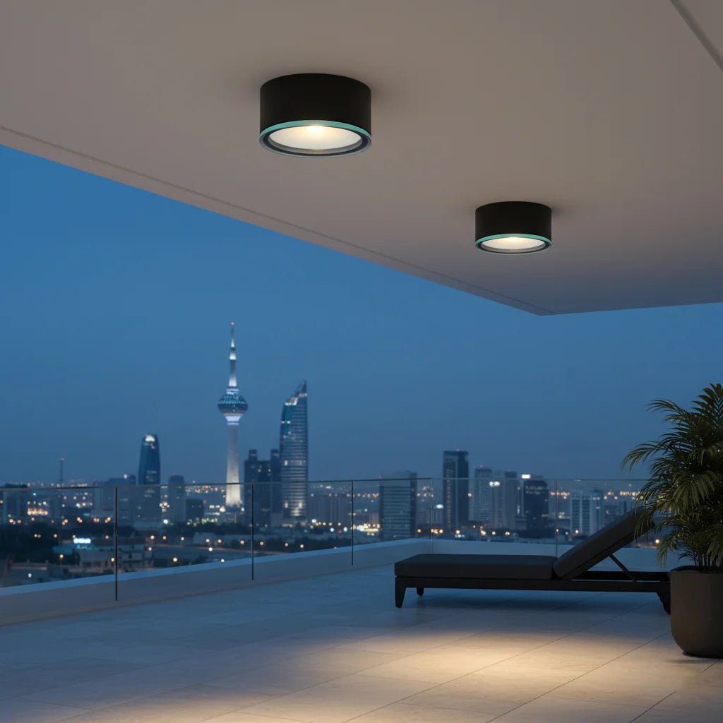 Ultralight Outdoor LED Surface Mounted IP65 - Osram LED (BD390)
