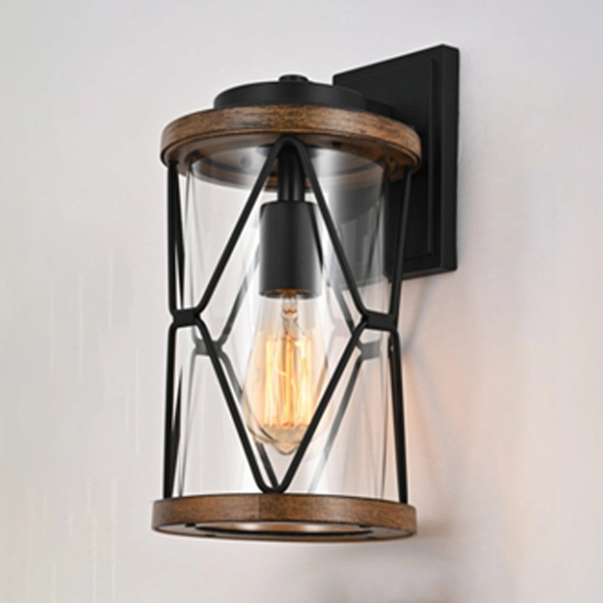 rustic outdoor light

