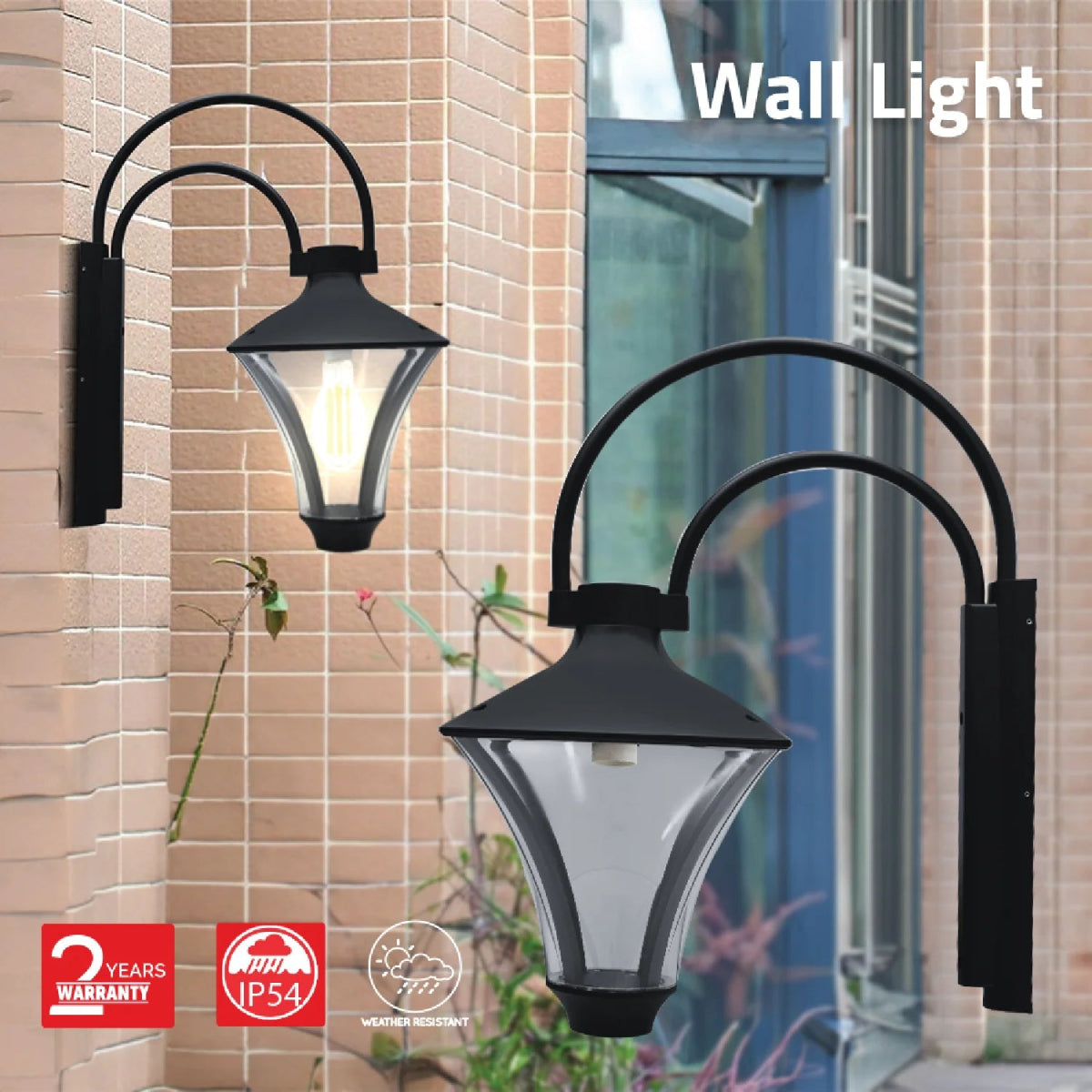 Ultralight Outdoor Light E27 (KH406-Family)