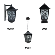 مجموعة إضاءة خارجية كلاسيكية (998-Family)