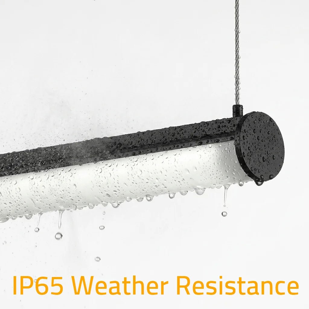 Ultralight Outdoor Linear Pendant Light 80W - IP65 Weather Resistance (BR6737)