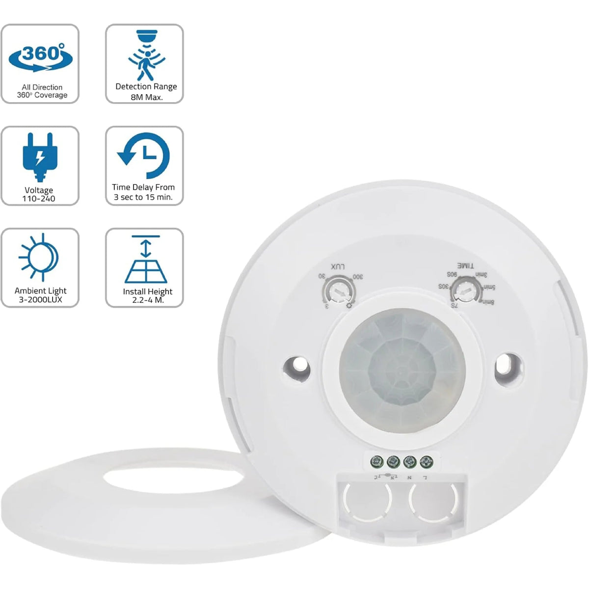الترالايت مستشعر الحركة بالأشعة تحت الحمراء - ضمان 5 سنوات (ST05CA)