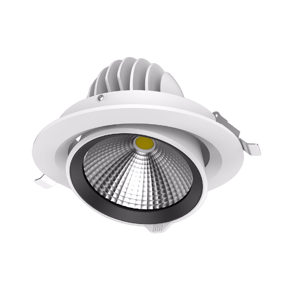 UltraLight Recessed Adjustable LED Ceiling Light (BR6244) | 45W Indoor Lighting