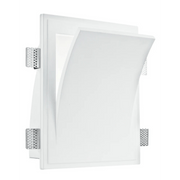 Ultralight Recessed Gypsum wall Light Frame E14 (MW-8401)