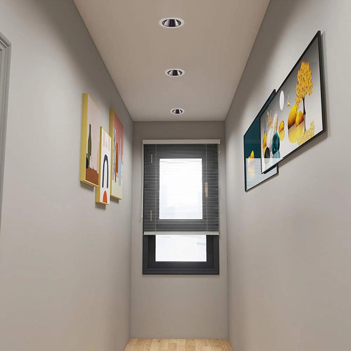 Ultralight Recessed LED Ceiling Downlight Anti-Glare (BR6453)