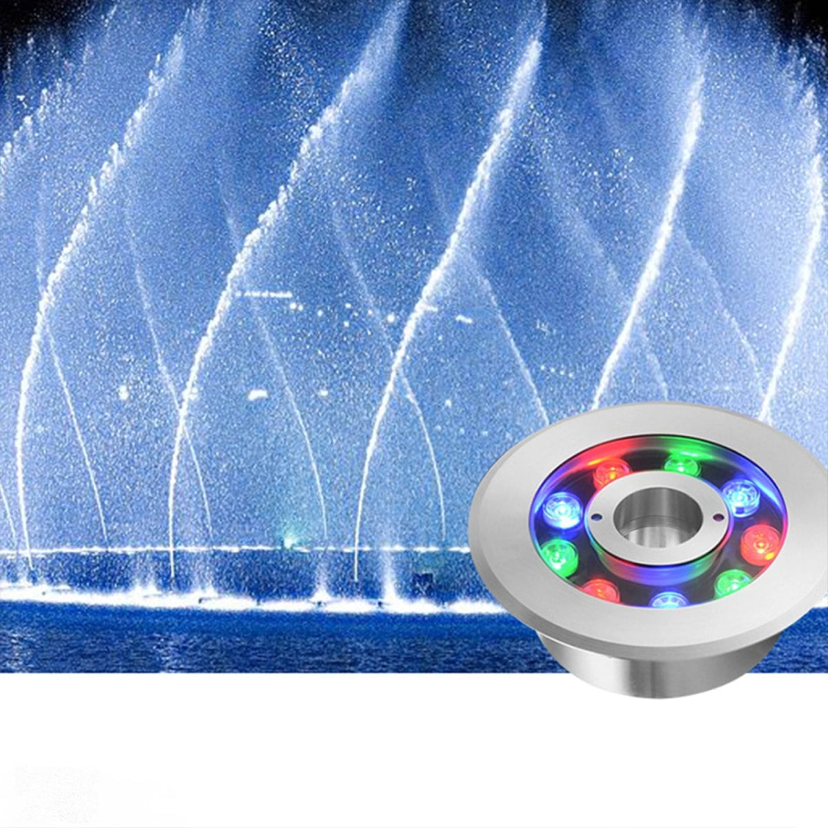 LED fountain light

