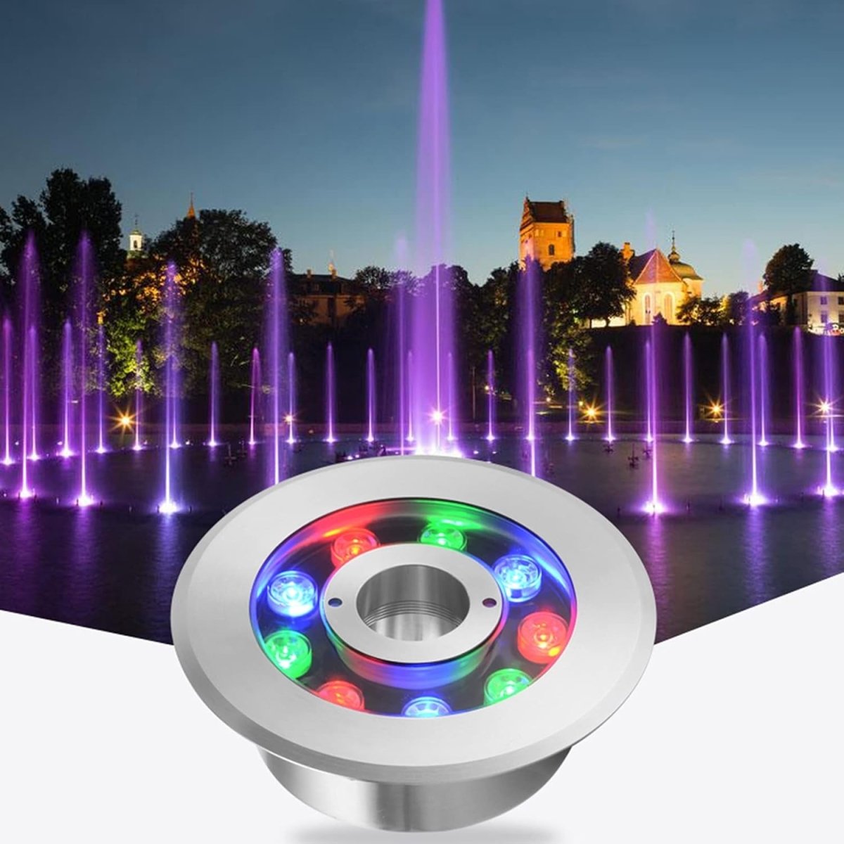 submersible RGB light

