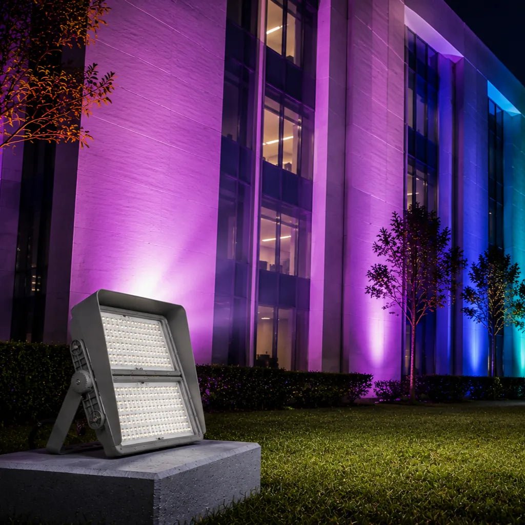 Ultralight RGBW LED Flood Light 800W IP65 - 5 Years Warranty (ZY-2086)