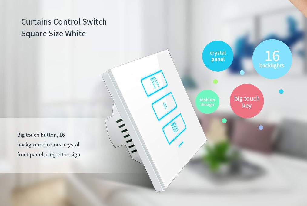 الترا لايت مفتاح ذكي للستائر (L7-HC)