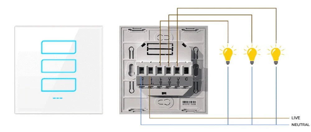 الترا لايت مفتاح ذكي الرئيسي للنظام (L7-HSM)