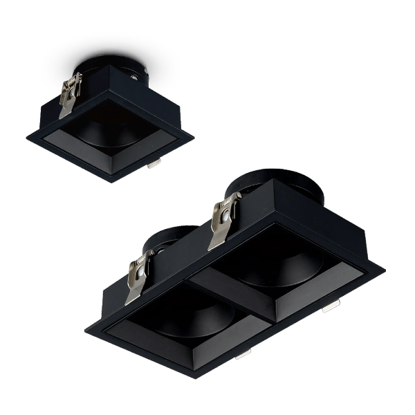 black Spot Light Frame 