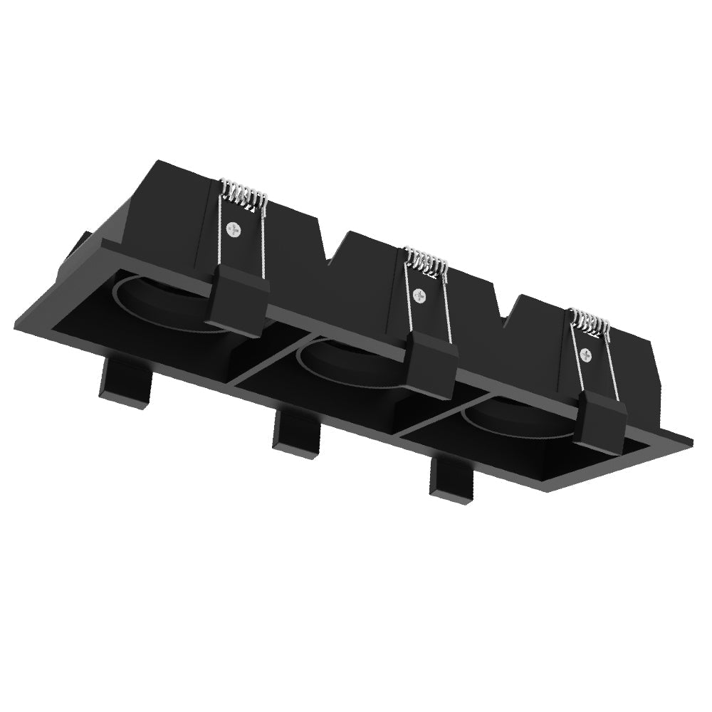 Ultralight Square GU10 Spotlight Frame – Modern Indoor Ceiling Light (BR165)