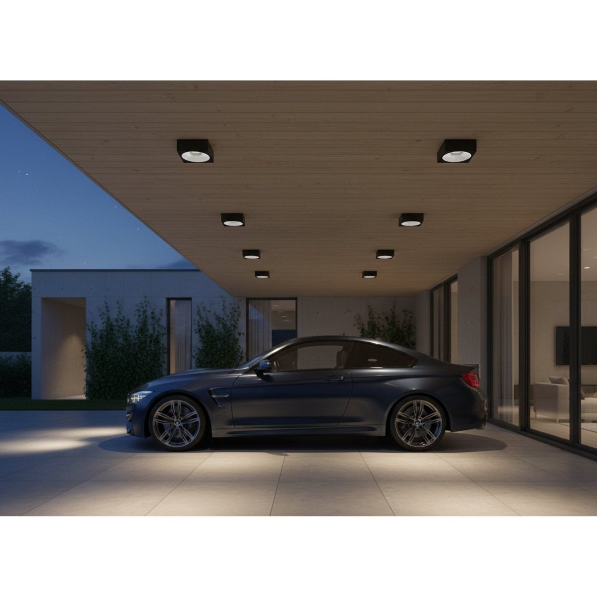 Ultralight Square Surface Mounted Spotlight (SQ7224B)