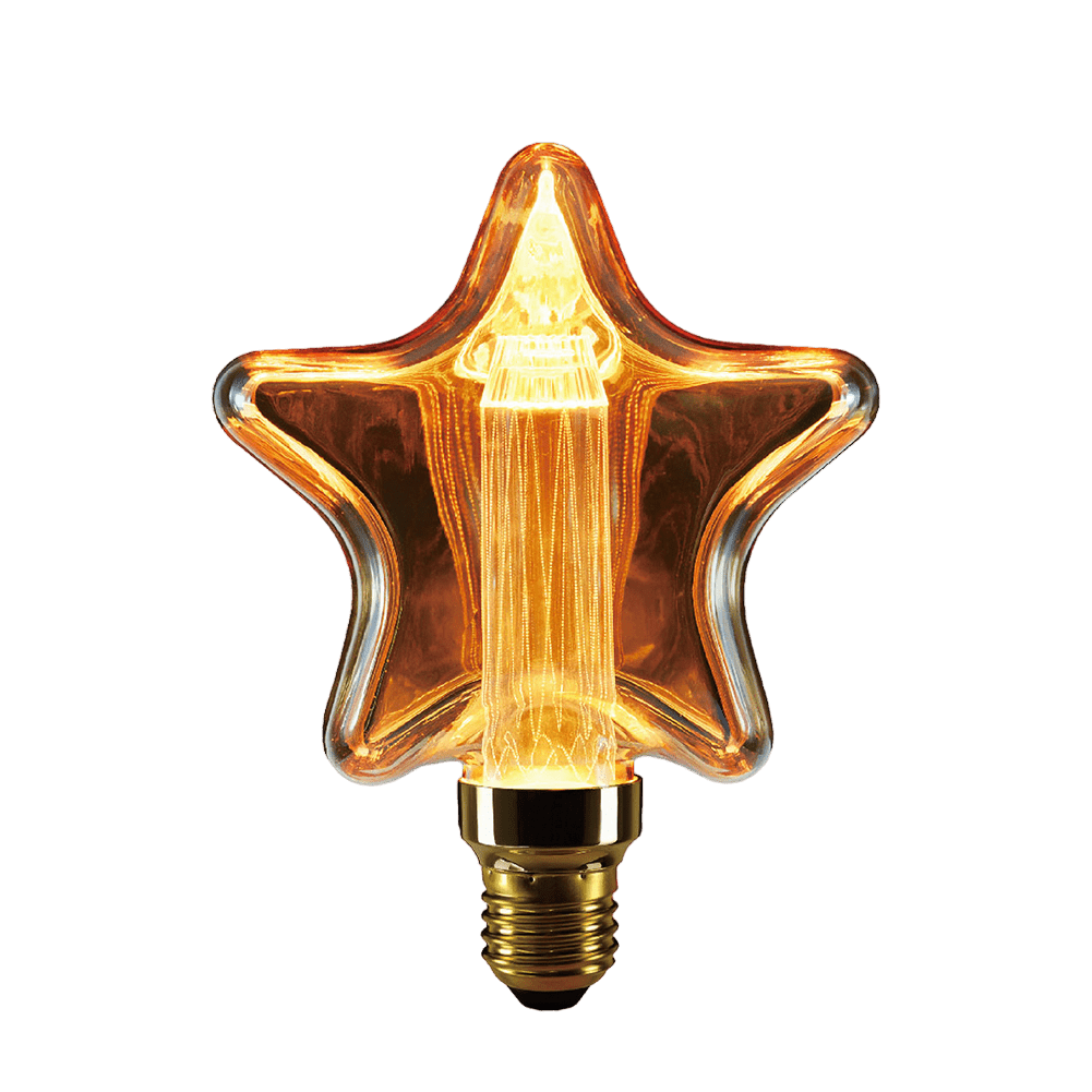Buy Ultralight Star-Shaped Filament Bulb E27 Base (D-WJX) - Best  from Ultralight