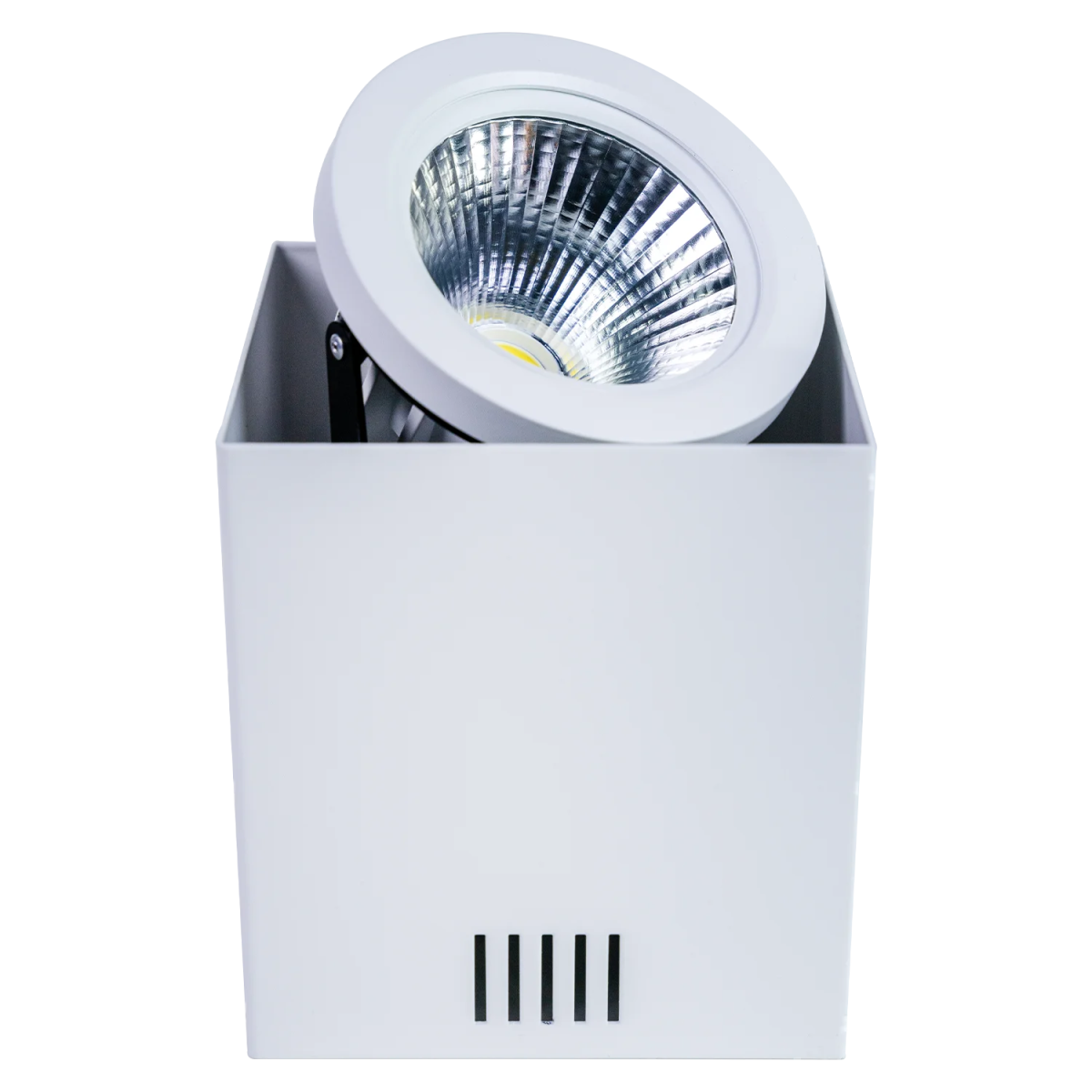 إطار إنارة سقف ظاهرة قابل للتدوير وقاعدة AR111 - تصميم عصري (C7655)