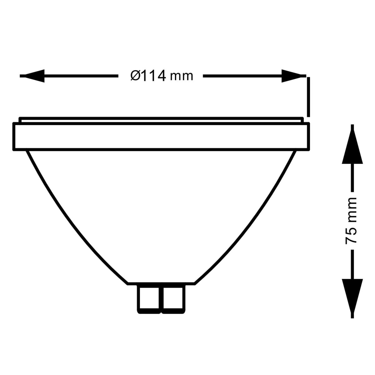 Ultralight Underwater Bulb PAR36 15W IP68 (PAR36 BULB)