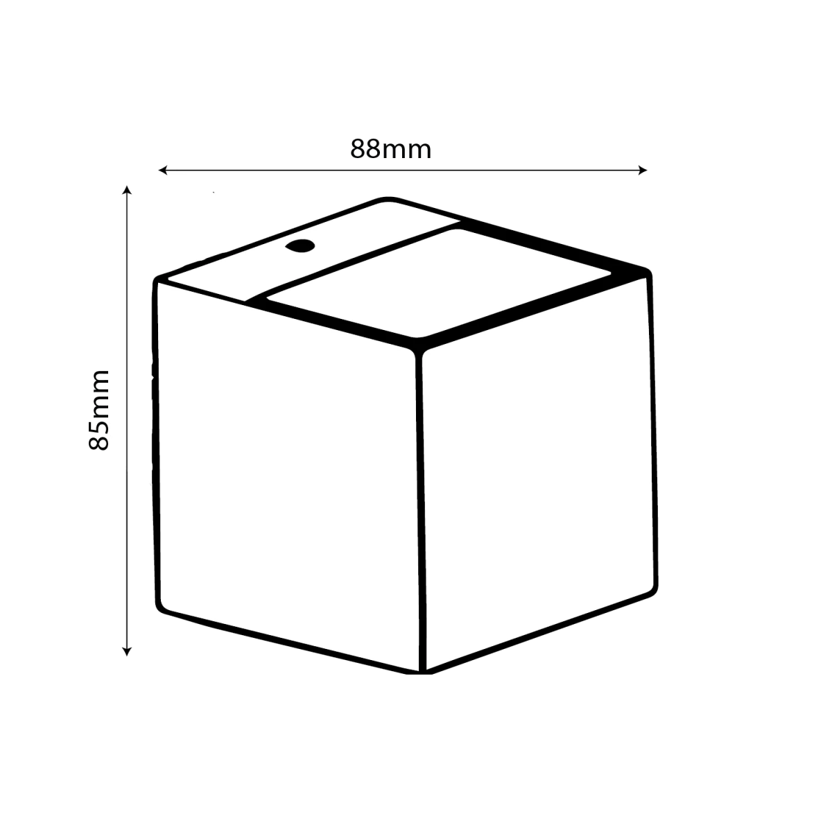 مصباح جداري لأعلى وأسفل (GWL6709) من الترالايت | إضاءة خارجية مقاومة للماء بتصميم عصري