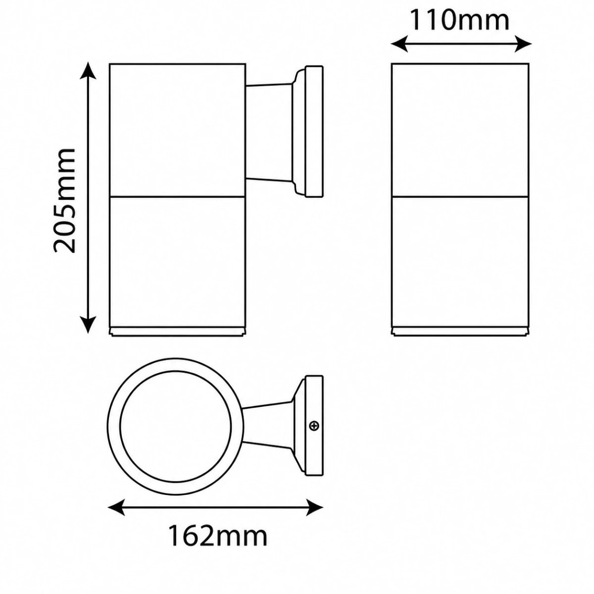 Ultralight Wall Light Frame IP54 E27 (YJ2013)