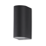 كشاف جداري عصري مع قاعدة GU10 - إضاءة جدارية خارجية مزدوجة لأعلى وأسفل (BD1002)