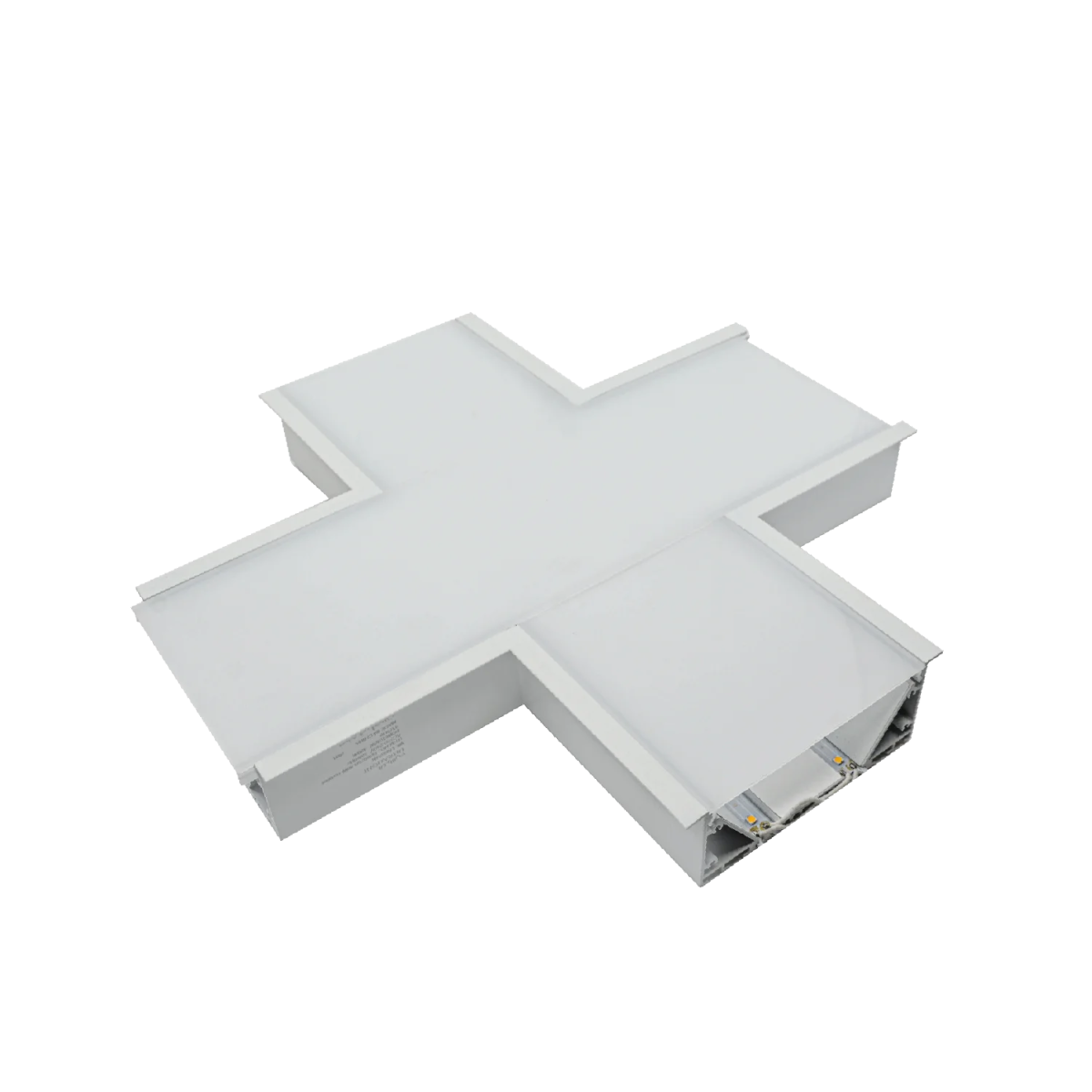 Ultralight White Linear Light Recessed Connectable - Modern Design (BR6075B)