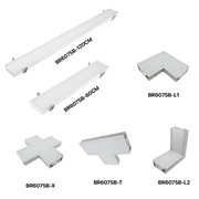 Ultralight White Linear Light Recessed Connectable - Modern Design (BR6075B)