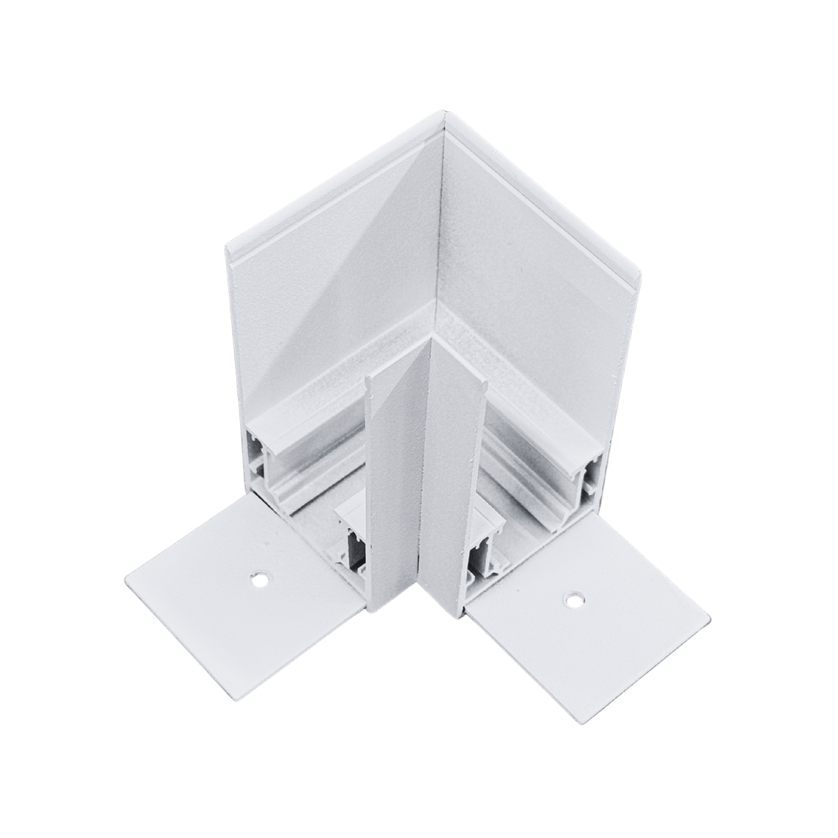 Ultralight White Surface Mounted Corner 20mm (BT-M020-P7)