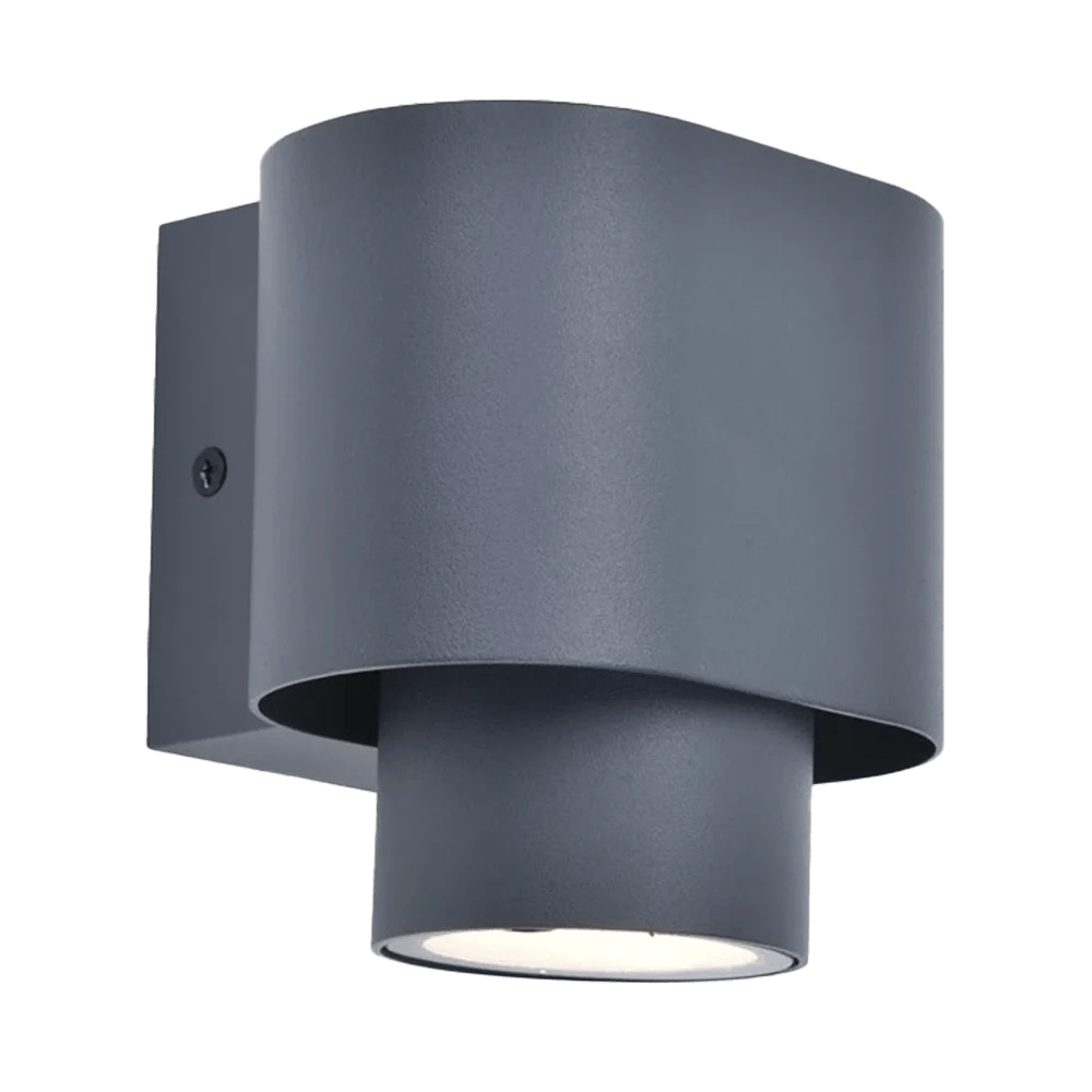 WALL LIGHT FRAME (WL-ODL-1118) – Outdoor Downward Aluminum Light Frame with Clear Glass, GU10 Base, IP54 Rated - Ultralight