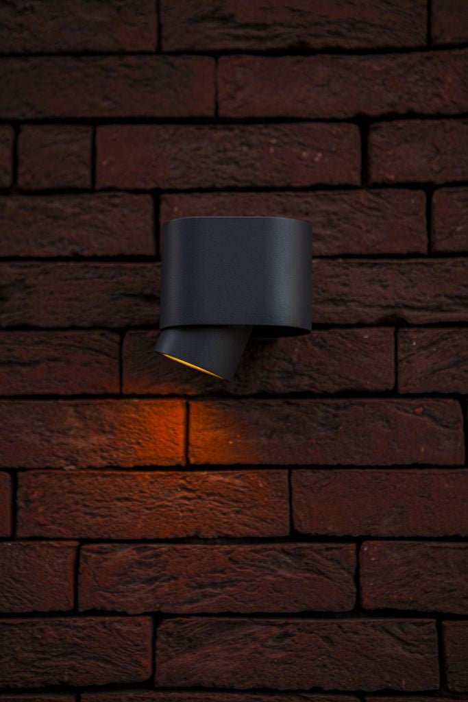 WALL LIGHT FRAME (WL-ODL-1118) – Outdoor Downward Aluminum Light Frame with Clear Glass, GU10 Base, IP54 Rated