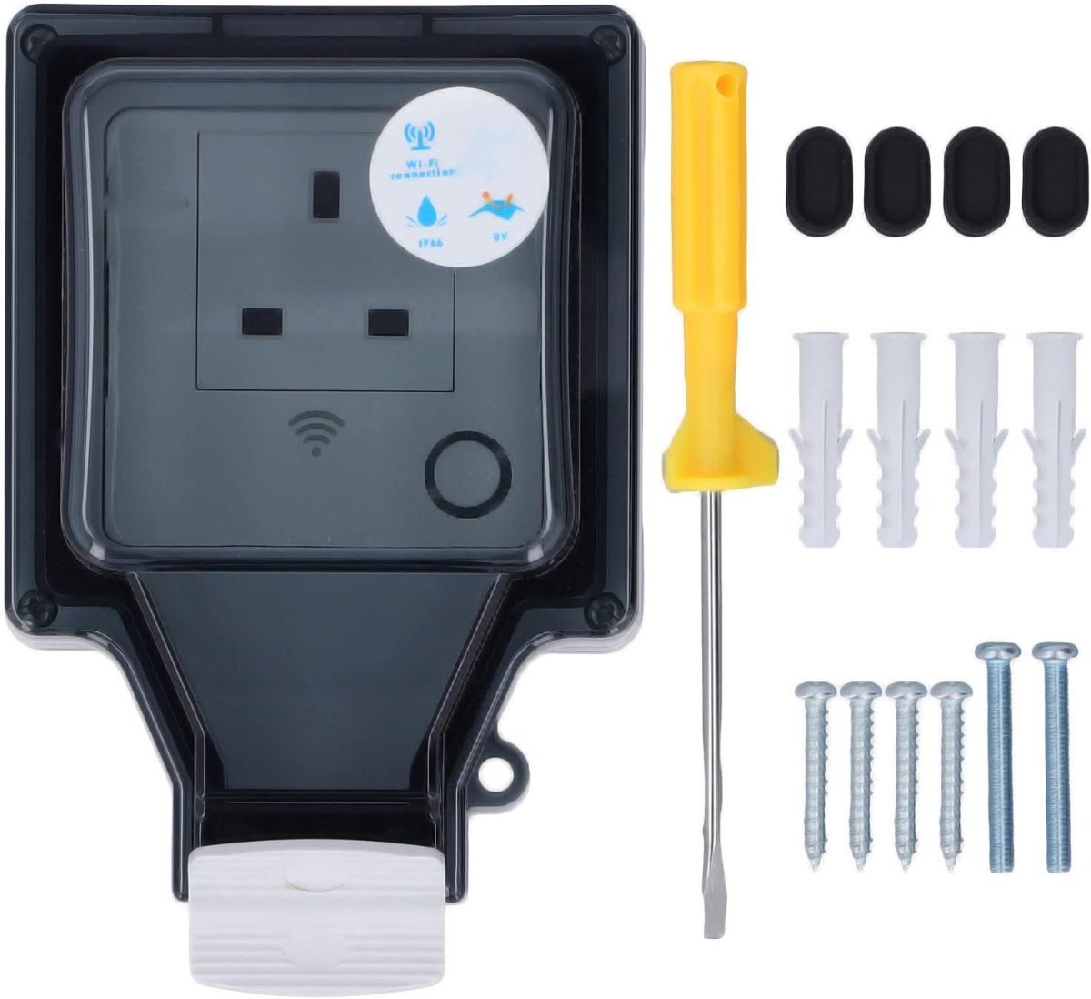 Waterproof and Dustproof wall Socket (IG86-SS)