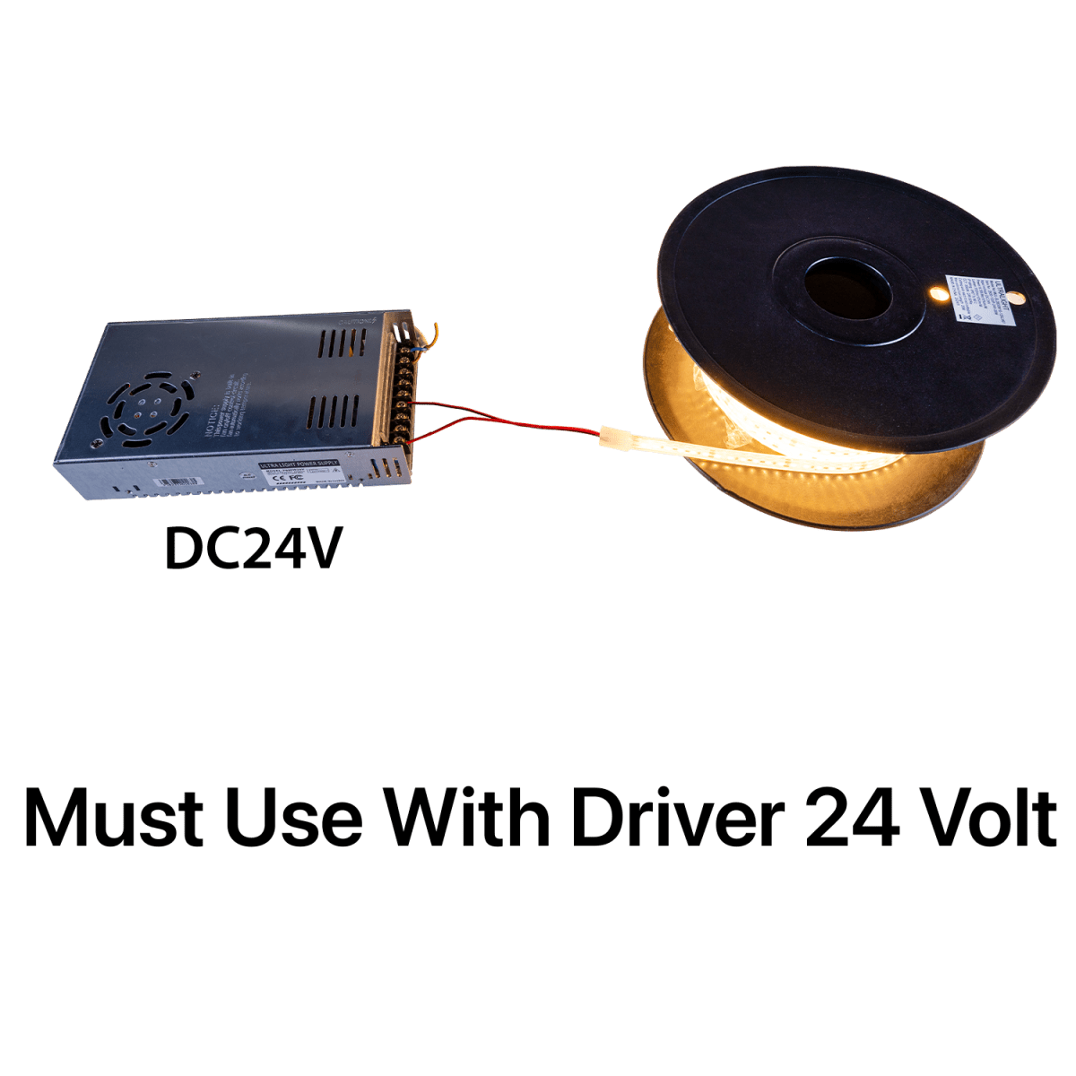 شريط إضاءة ليد مقاوم للماء – مرن وطويل للاستخدام الداخلي والخارجي (SMD2835-120P)